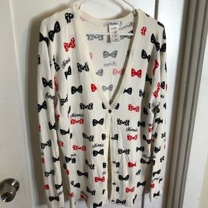 DISNEY PARKS official! Minnie Mouse Cardigan